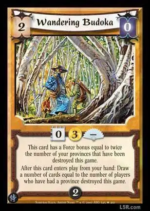 Wandering Budoka FOIL