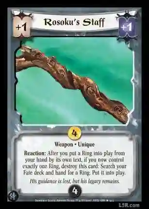 Rosoku's Staff Foil