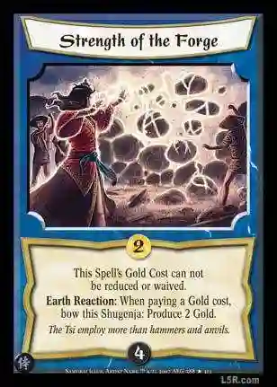 Strength of the forge foil