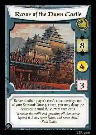 Razor of the Dawn Castle Full Bleed