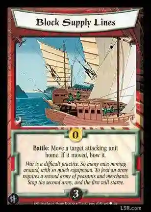 Block Supply Lines FOIL