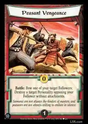 Peasant Vengeance FOIL