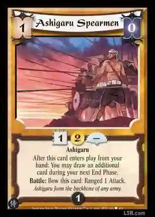 Ashigaru Spearman FOIL