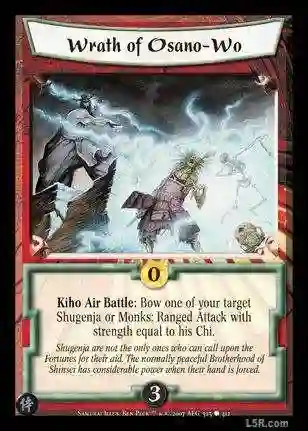 Wrath of Osano-Wo FOIL