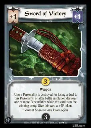 Sword of Victory Fail