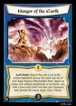 Hunger of the Earth FOIL