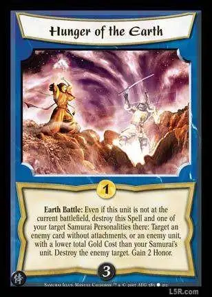 Hunger of the Earth FOIL