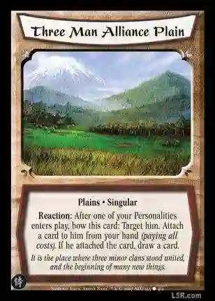 Three Man Alliance Plain (Formato Celestial)