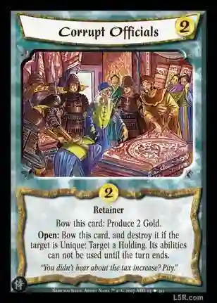 Corrupt Officials (Formato Celestial)