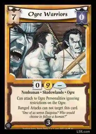 Ogre Warriors (Formato Celestial)