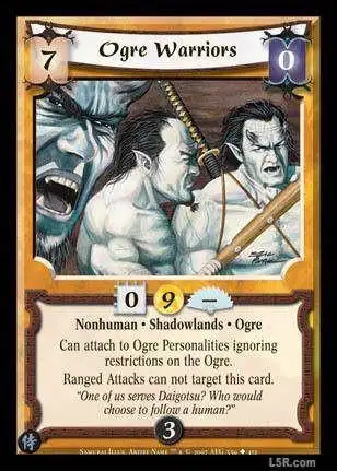 Ogre Warriors (Formato Celestial)