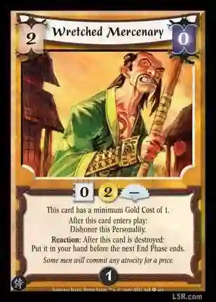 Wretched Mercenary (Formato Celestial)
