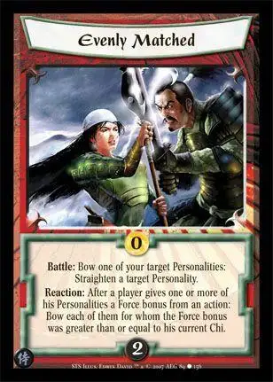 Evenly Matched