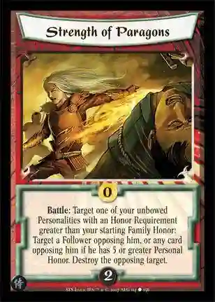 Strength of Paragons