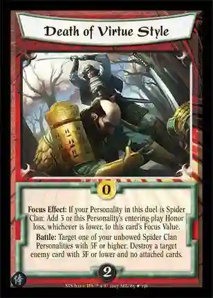Death of Virtue Style FOIL