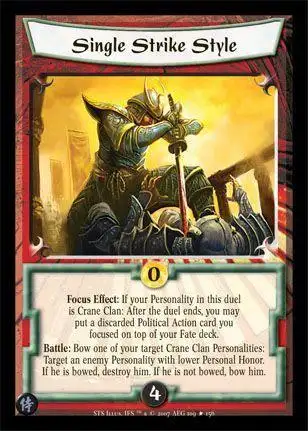 Single Strike Style FOIL