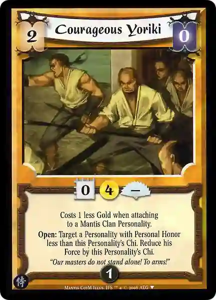 Yoriki Courageous