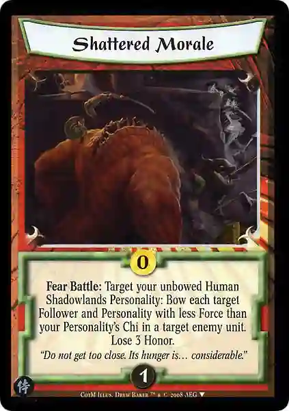 SHATTered MORALE