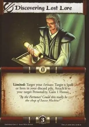 Discovering Lost Lore