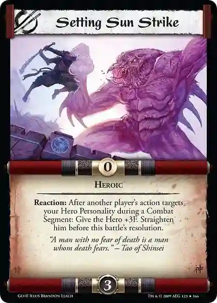 Setting Sun Strike (Español)