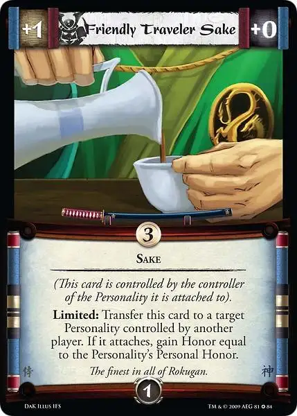 Friendly Traveler Sake