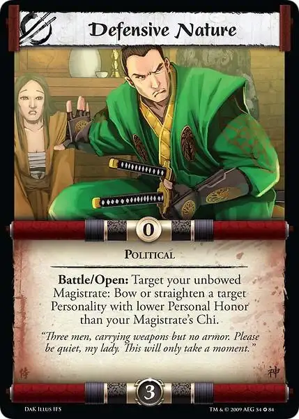 Defensive Nature