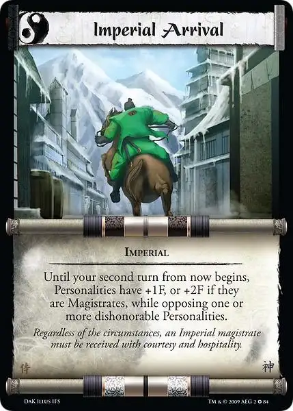 Imperial Arrival