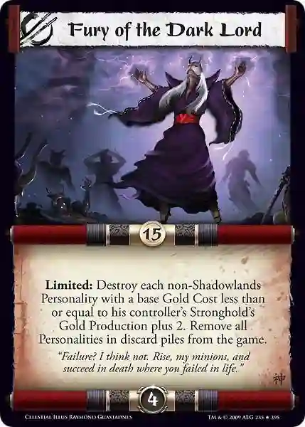 Fury of the Dark Lord