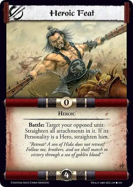 Heroic feat