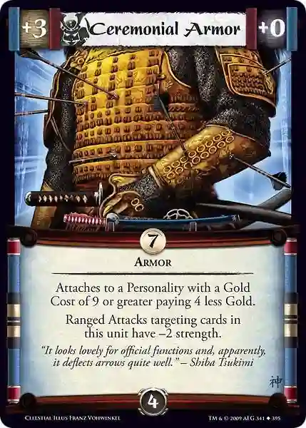 Armor ceremonial