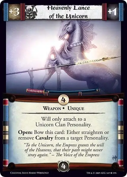 Heavenly Lance of the Unicorn (Español)