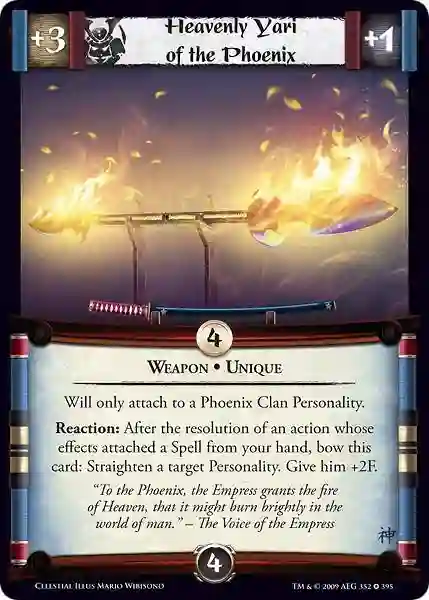 Heavenly Yari of the Phoenix (Español)
