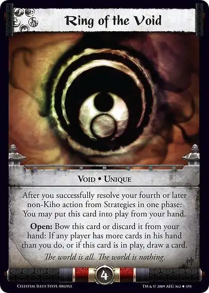 Ring of the Void (Signed Steve Argyle)