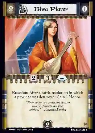 Biwa Player