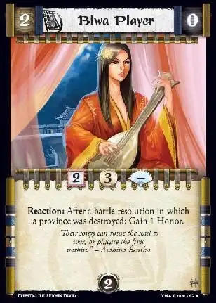 Biwa Player