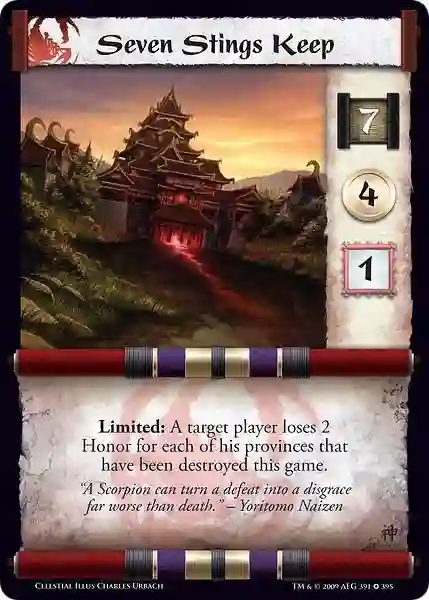 Seven Stings Keep FOIL