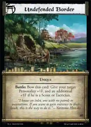 Undefended Border
