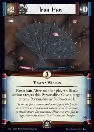 Iron fan