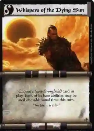 Whispers of the Dying Sun