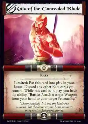 Kata of the Concealed Blade