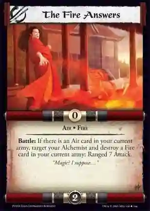 The Fire Answers