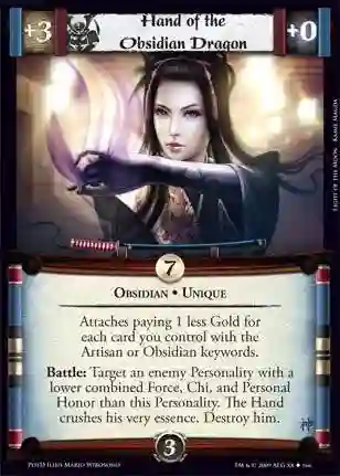 Hand of the Obsidian Dragon