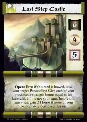 Last Step Castle FOIL
