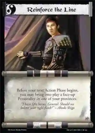 Reinforce the Line