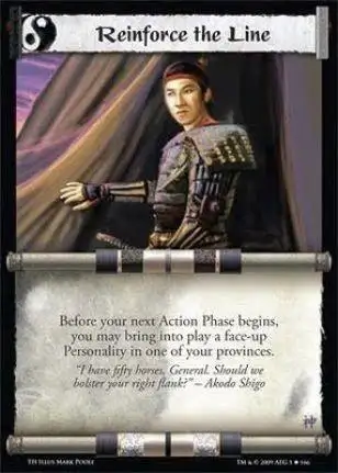 Reinforce the Line