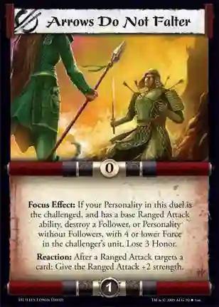 Arrows Do Not Falter