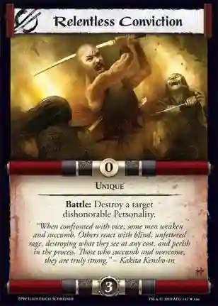 Relentless Conviction