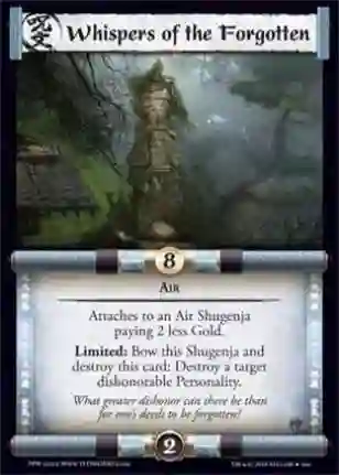 Whispers of the Forgotten