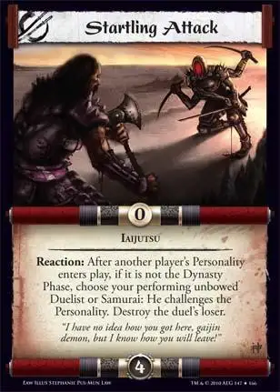 Startling Attack