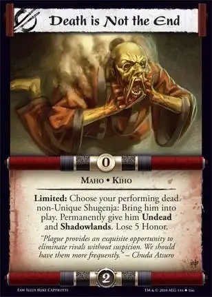 Death is not the end